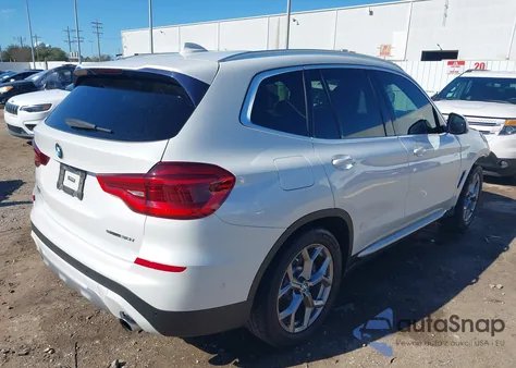 2020 BMW X3 Sdrive30I from USA, damaged, VIN 5UXTY3C08LLU72144